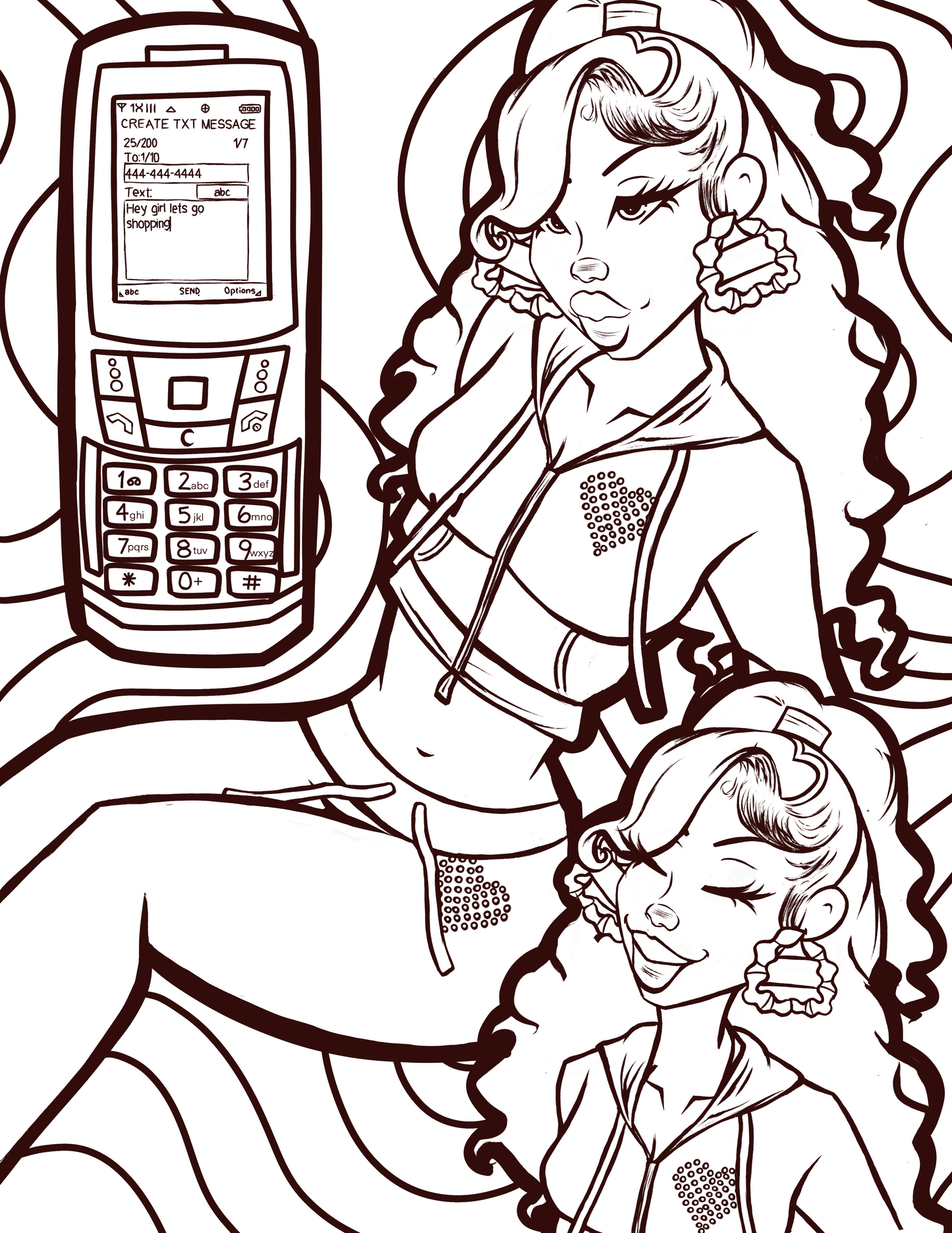 Nokia Coloring Page
